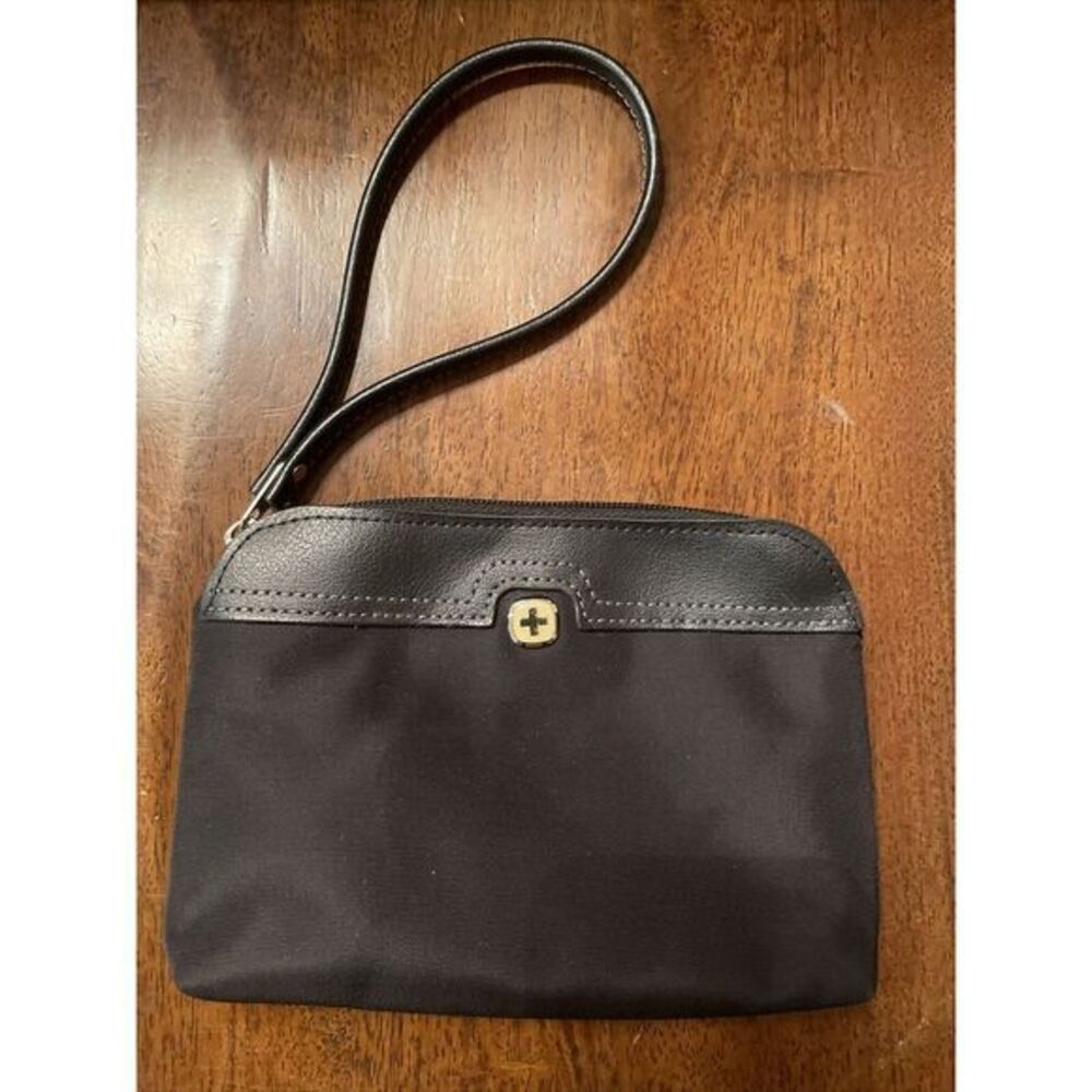 SWISS ARMY WENGER BLACK Small Wristlet BAG‎